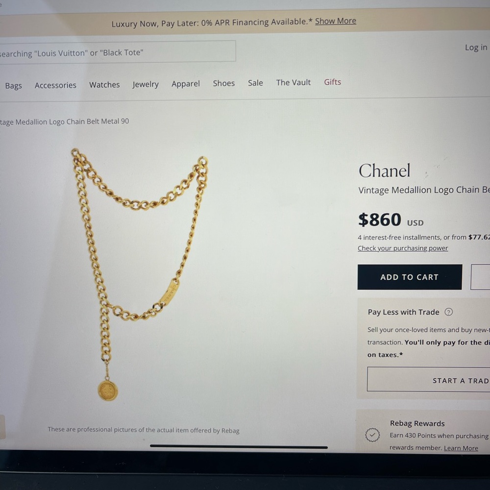 CHANEL belt, Hundred percent authentic. - Picture 12 of 12